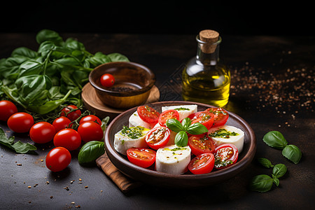 美味的地中海美食图片