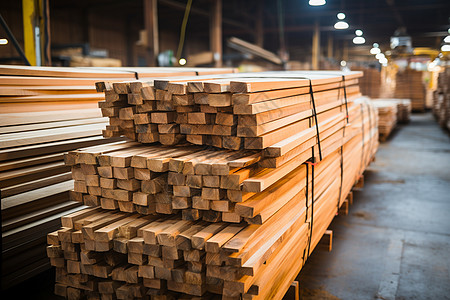 工业木材加工厂高清图片