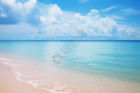 沙滩上的美景图片