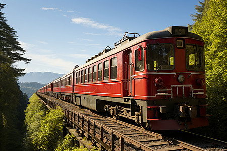 旅行出行的火车列车图片