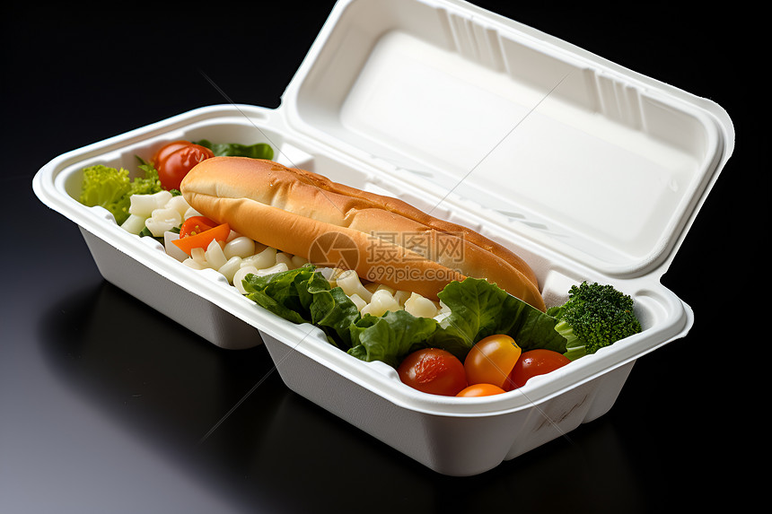 美味的蔬菜沙拉图片