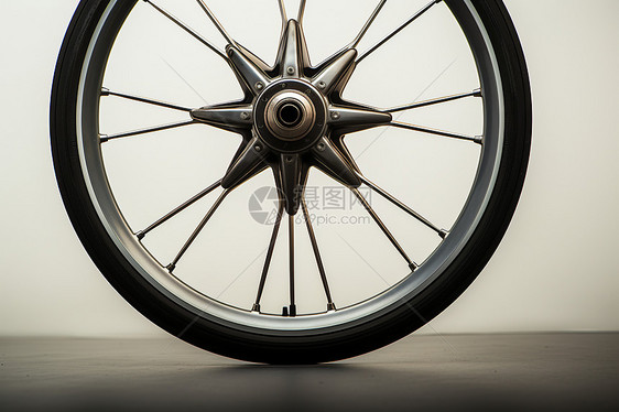 机械之美的自行车轮毂图片