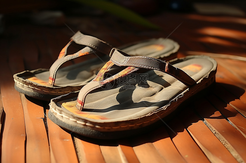 夏日流行的拖鞋图片