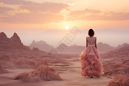 粉色沙漠的故事图片