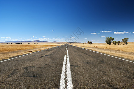 通往远方的公路背景图片