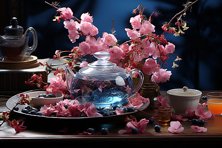 茶香四溢的中国茶具图片