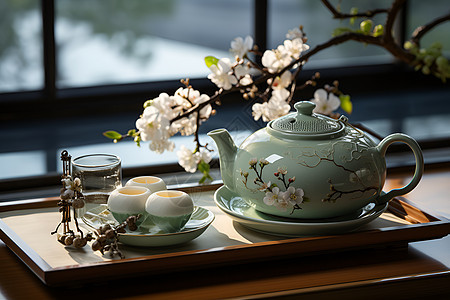 迷人宁静的中国茶道图片