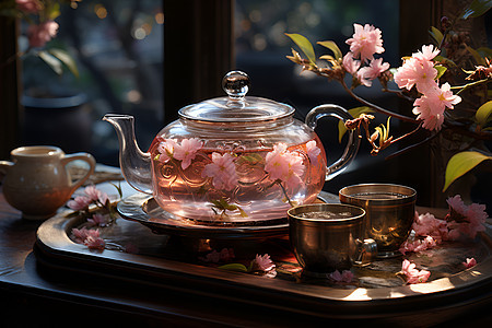 精美的中式传统茶具图片