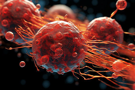微观的医疗血细胞图片