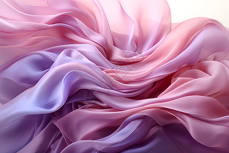 绚丽流动丝绸之美图片