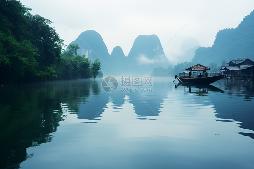 唯美山水风景图片