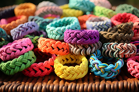 编织手镯图片