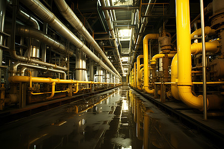 工业石油加工厂图片