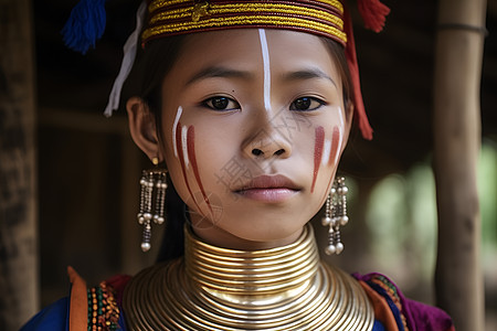 传统文化的傣族菇娘图片