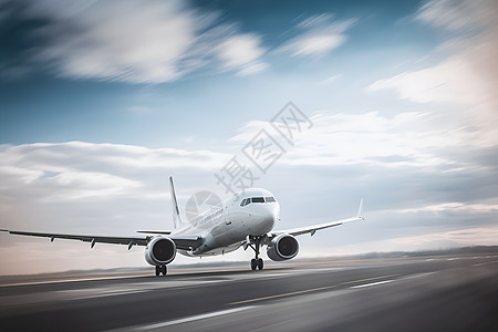 交通运输的民航飞机背景图片