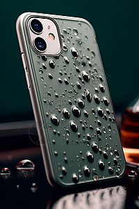 金属光泽的手机壳图片