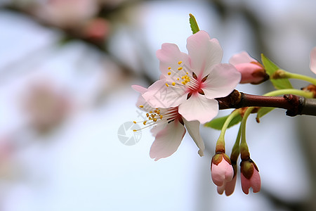 清新自然的樱花花朵高清图片