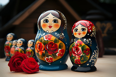 俄罗斯传统娃娃图片