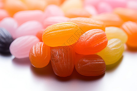 五颜六色的糖果背景图片