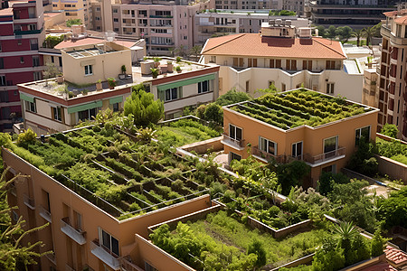 城市屋顶花园图片