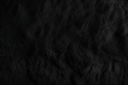 黑色的毛绒纺织物背景图片