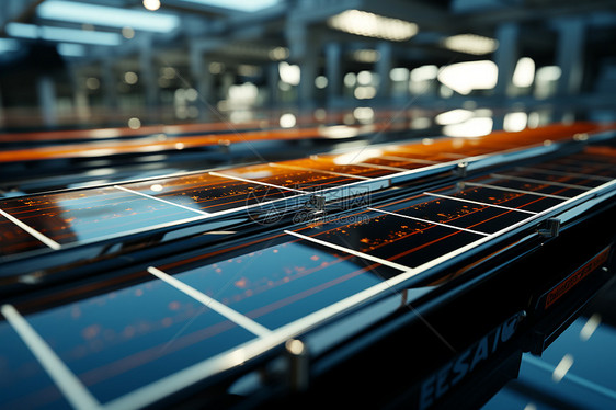 太阳能的能源电板图片