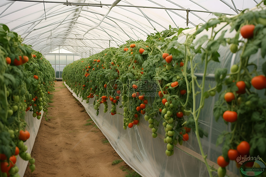 茁壮成长的番茄图片