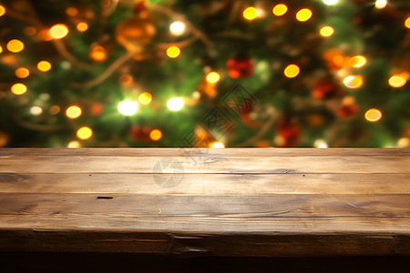 圣诞节传统背景下的灯光图片