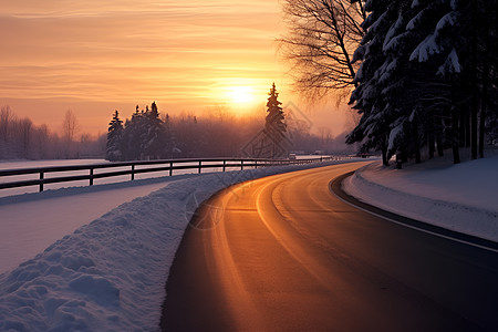 冰雪王国冰雪中的冰雪世界背景