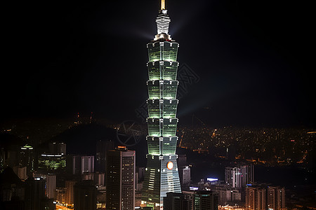 城市地标建筑背景图片