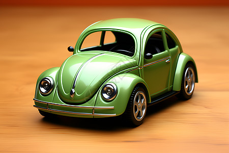 投币玩具小车绿色玩具车背景