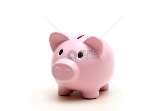 粉色小猪储蓄罐图片
