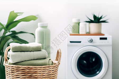 现代洗衣工具图片