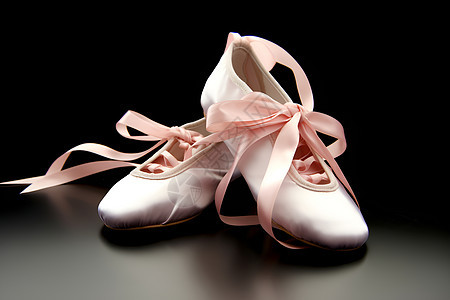 粉色丝绸的鞋图片