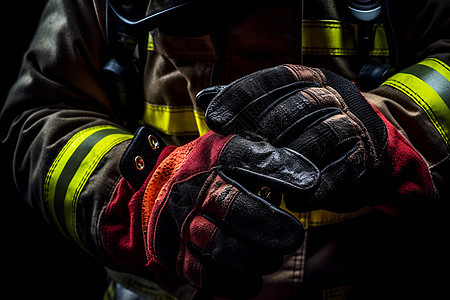 消防员的手套图片