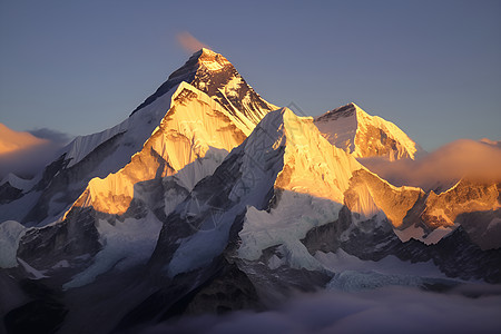 美丽的雪山图片