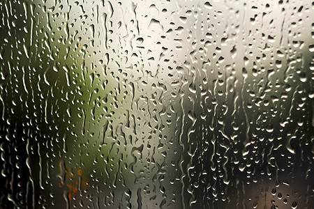 雨滴psd玻璃上的雨滴背景