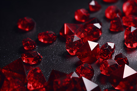闪耀的钻石珠宝桌面高清图片