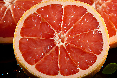 柚子的剖面图片