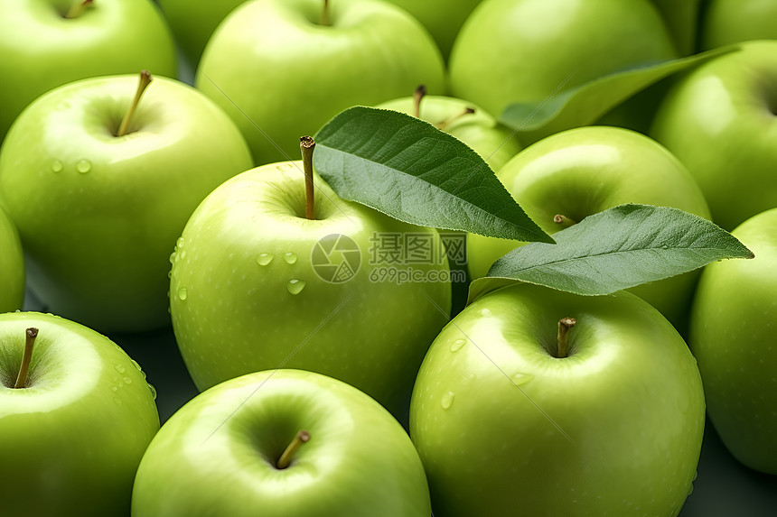 绿苹果阵列图片