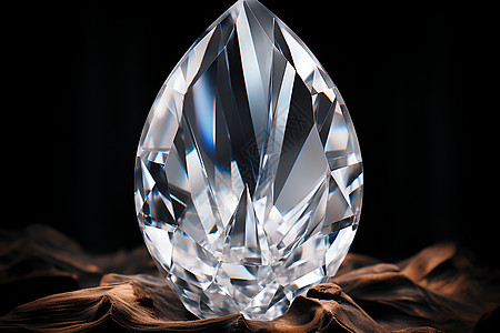 闪耀的宝石昂贵水晶高清图片