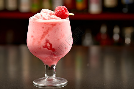 冰镇仙露红莓奶油酒图片