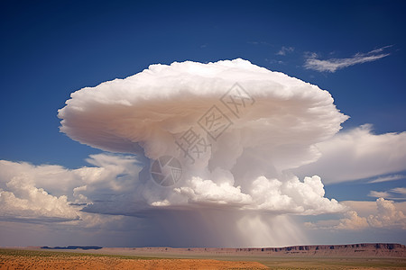 巨大的自然云朵背景图片