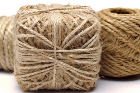 手工编织的植物绳图片