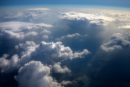 蓝天白云的美景图片