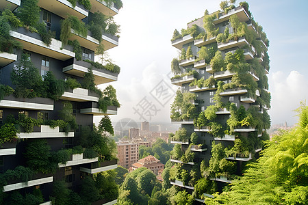 未来环保城市高清图片