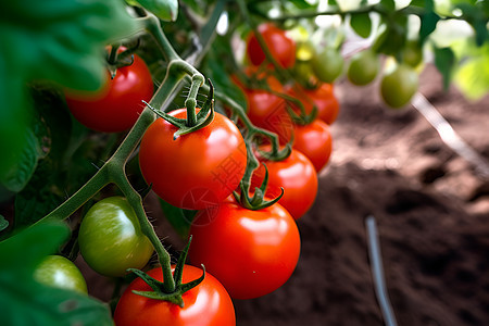 丰收季节的番茄图片