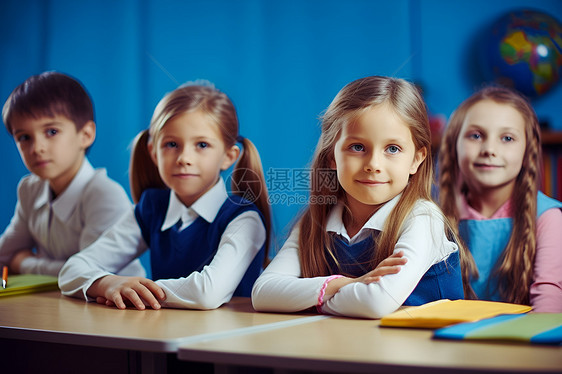 欢乐学堂的小学生图片