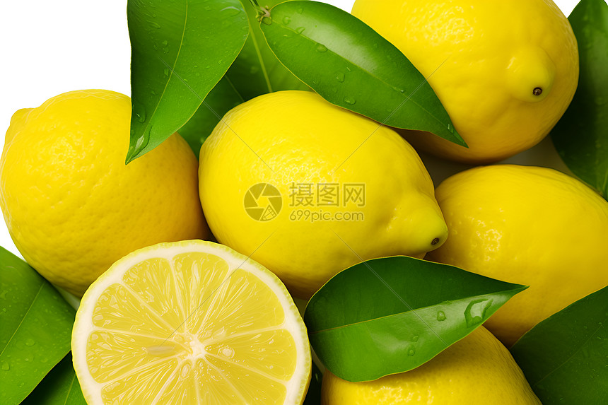 酸爽清新的柠檬图片