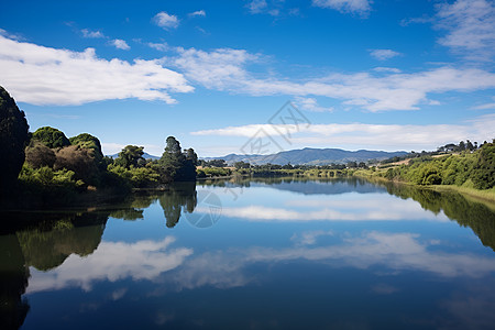 山脉倒映|背景图片